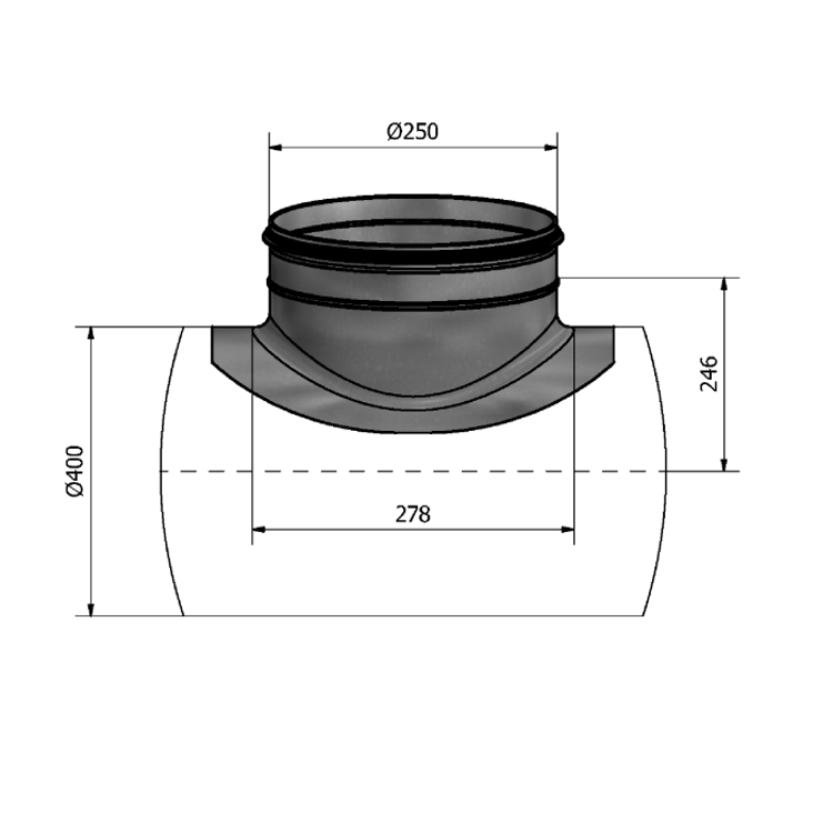Mynd af Söðull HPS 400-250 Hallströms