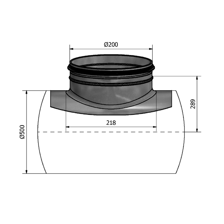 Mynd af Söðull HPS 500-200 Hallströms