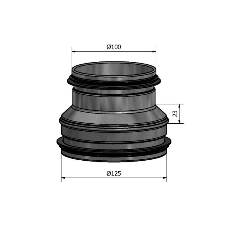 Mynd af Minnkun HFC 125-100 Hallströms