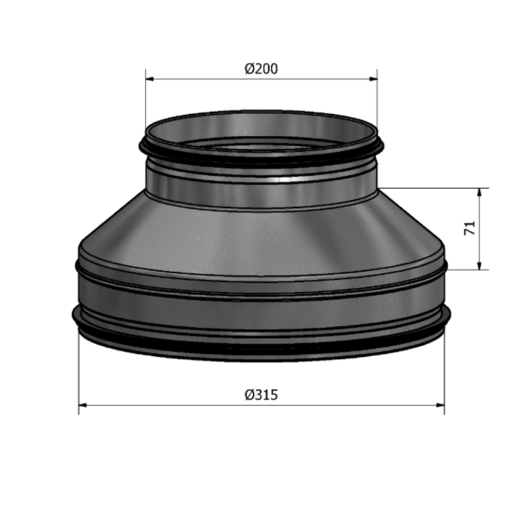 Mynd af Minnkun HFC 315-200 Hallströms