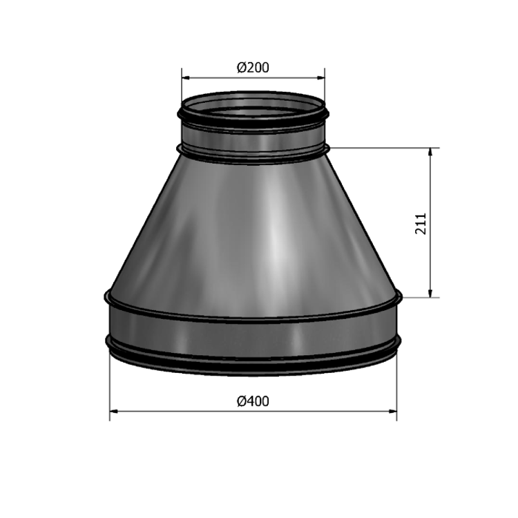 Mynd af Minnkun HFC 400-200 Hallströms