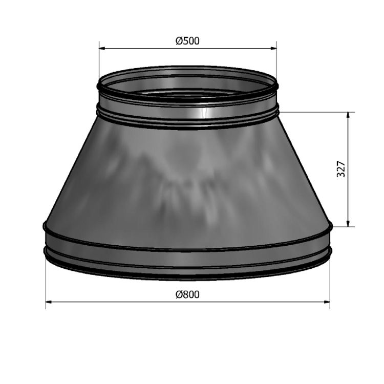 Mynd af Minnkun HFC 800-500 Hallströms