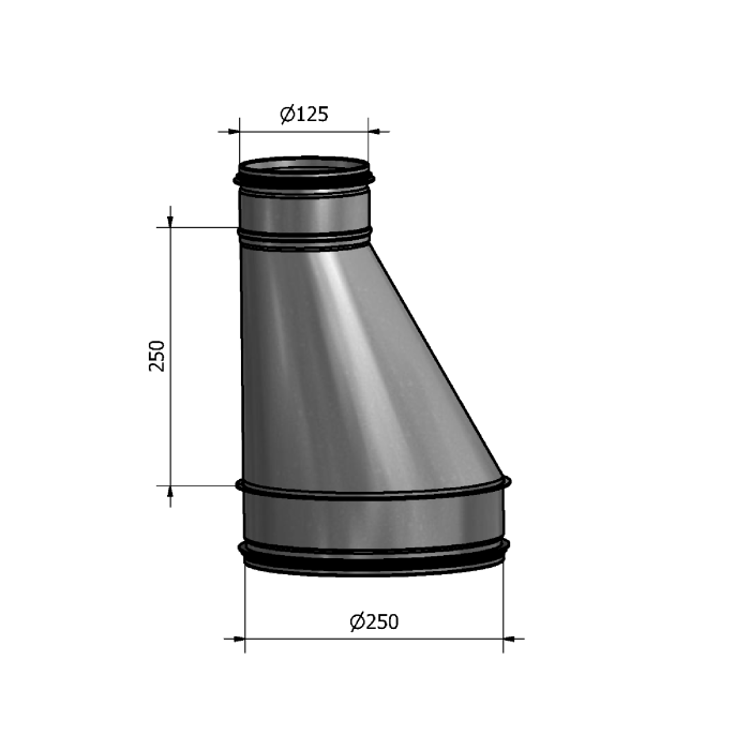 Mynd af Minnkun HFB 250-125 Hallströms