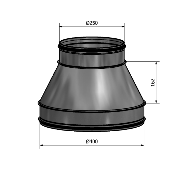 Mynd af Minnkun HFC 400-250 Hallströms