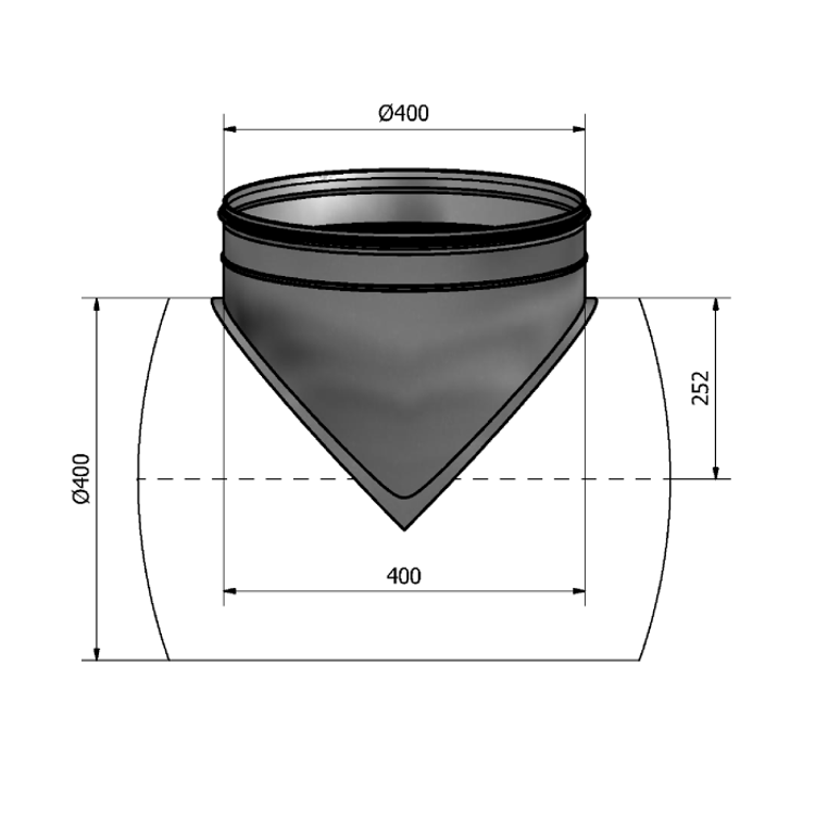 Mynd af Söðull HPS 400-400 Hallströms
